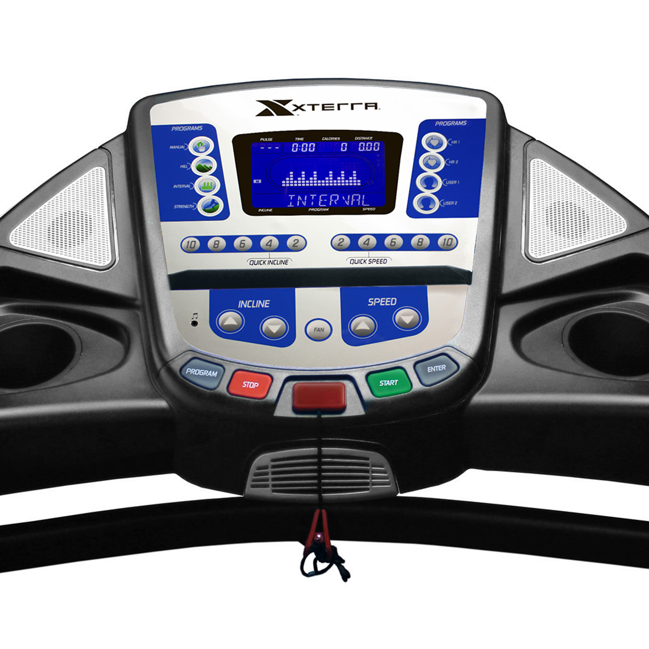 Xterra TR6.7 treadmill console